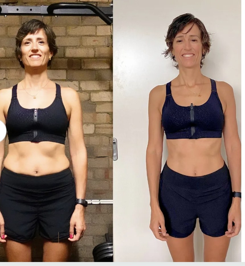 María Celedón, antes y después con KinuFit